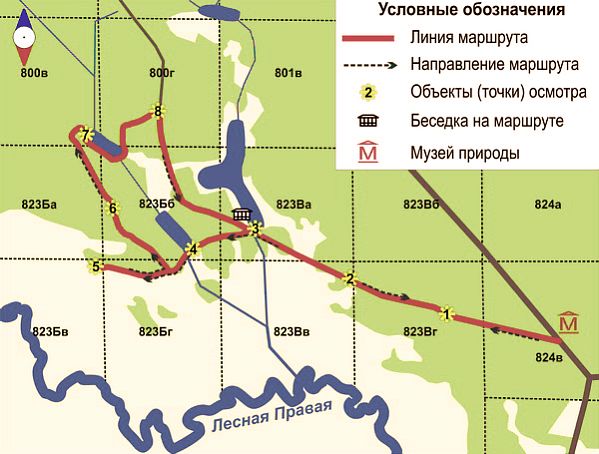 The route plan