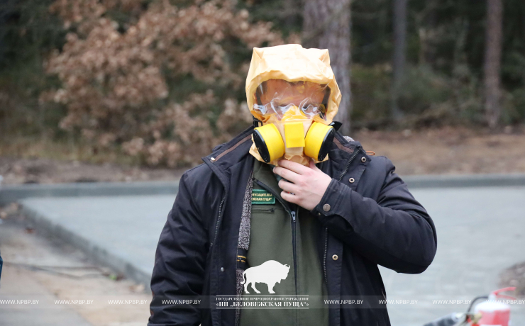 Занятие по использованию первичных средств пожаротушения