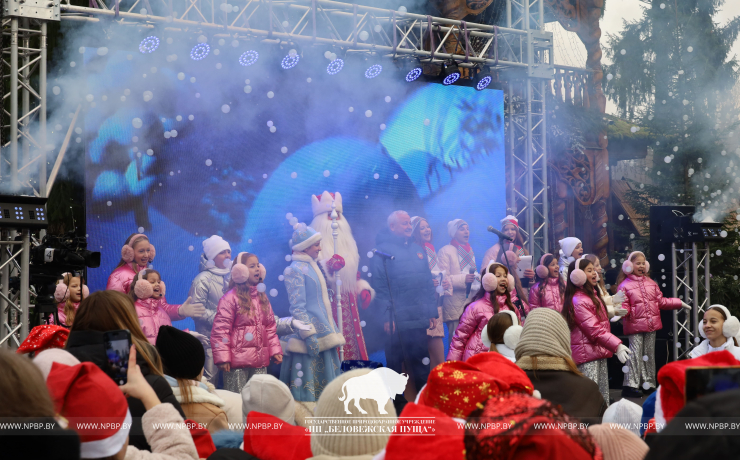 В Беловежской пуще стартовала новогодняя благотворительная акция «Наши дети»  