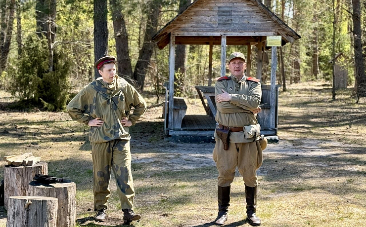 В «БЕЛОВЕЖСКОЙ ПУЩЕ» ПРОШЁЛ ПАТРИОТИЧЕСКИЙ ВЕЛОПРОБЕГ