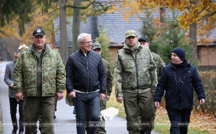 Республиканский субботник в Беловежской пуще