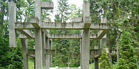 Monument "Falling crosses"